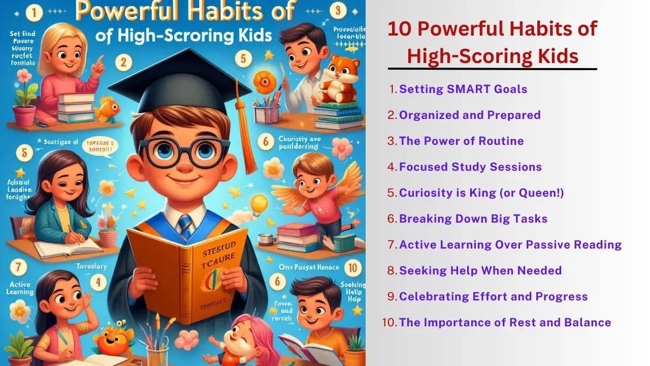 High-Scoring Kids: 10 Habits That Unlock Academic Success