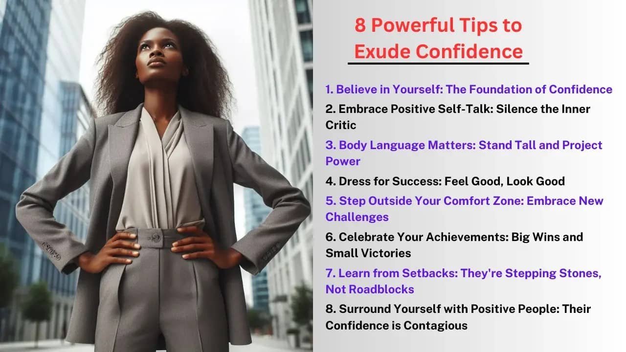 8 Powerful Tips to Exude Confidence and Own Every Room