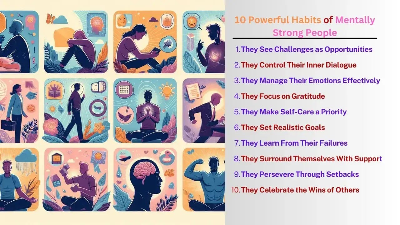 10 Powerful Habits of Mentally Strong People