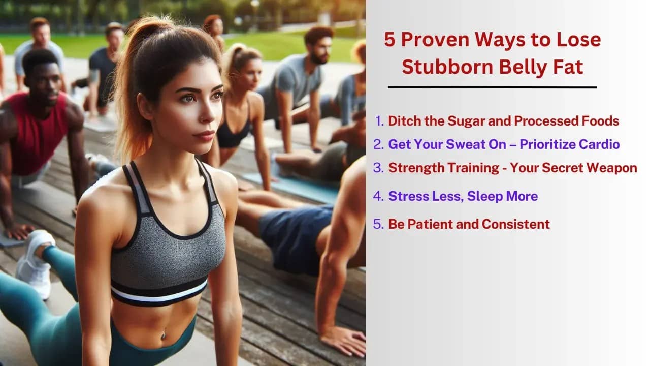 5 Proven Ways to Finally Lose Stubborn Belly Fat