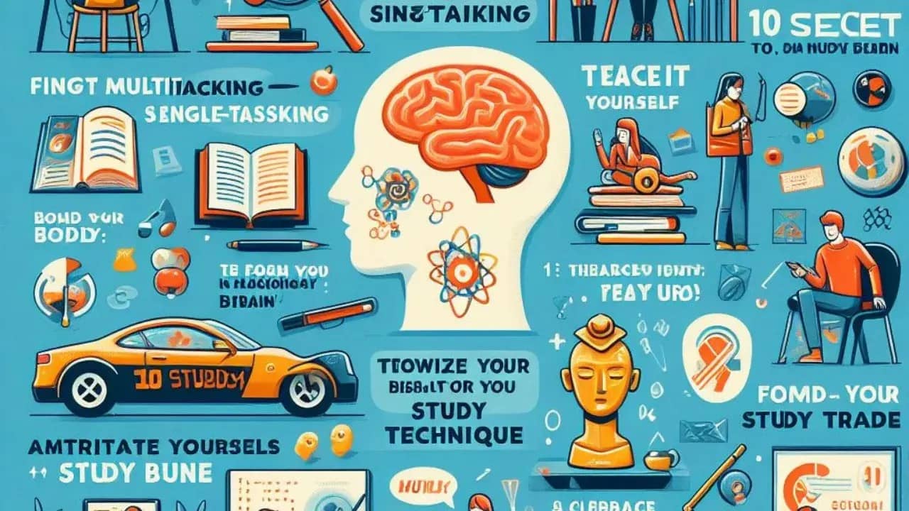 10 Secret Study Tips to Conquer Long Study Hours