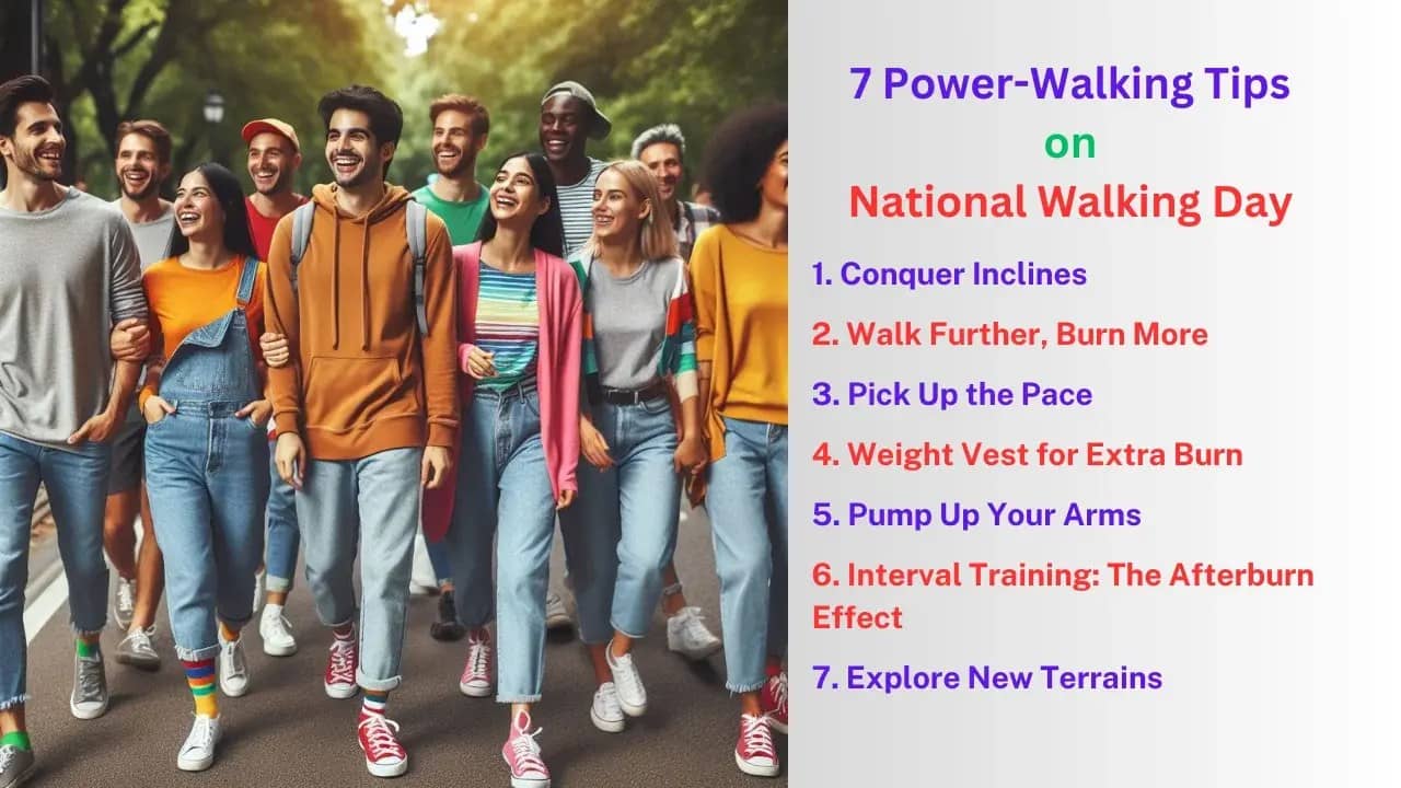 7 Power-Walking Tips on National Walking Day
