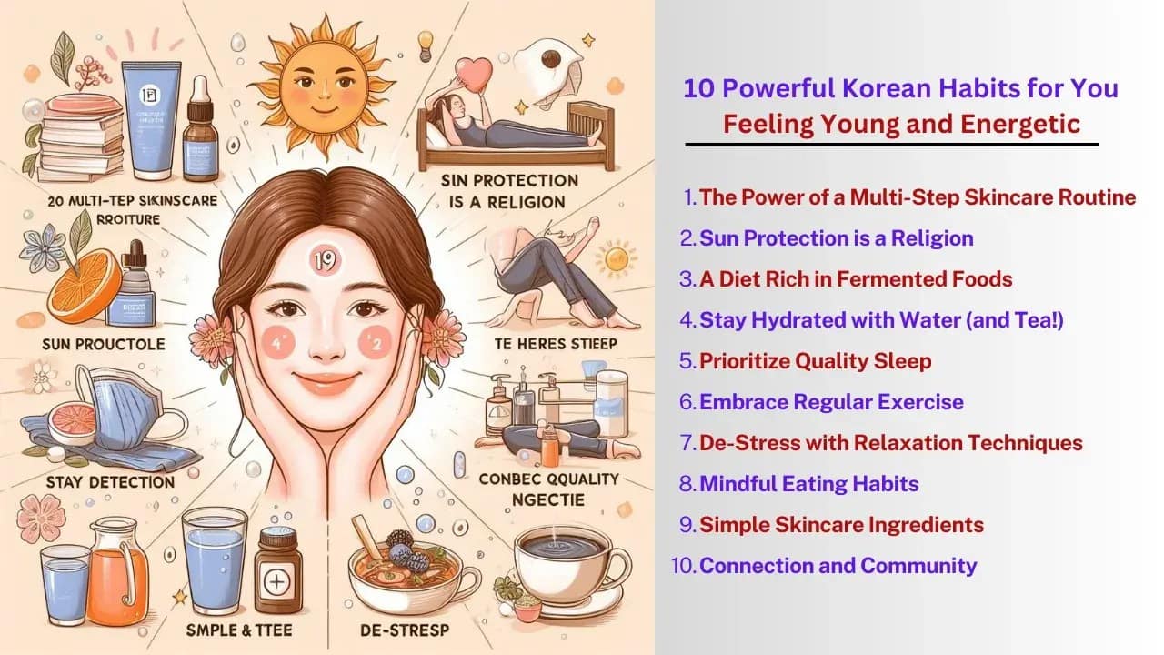 10 Powerful Korean Habits to Keep You Feeling Young and Energetic