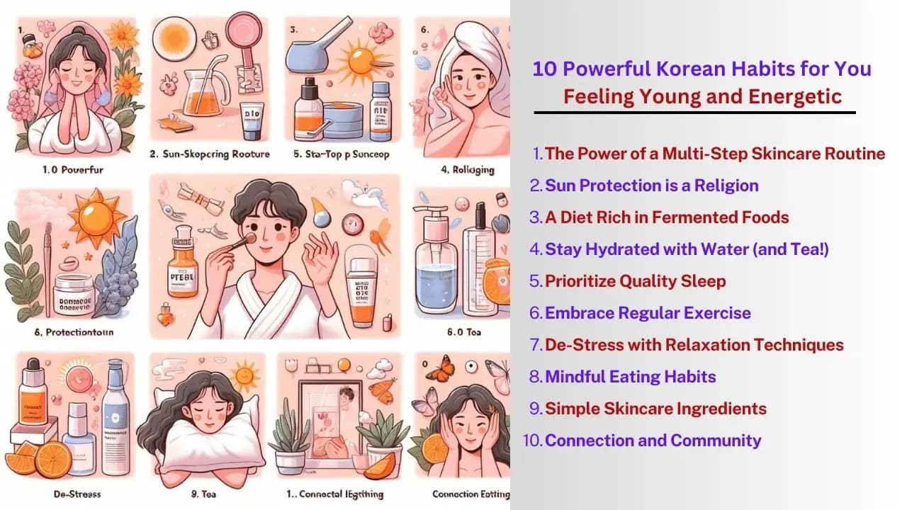 10 Powerful Korean Habits to Keep You Feeling Young and Energetic