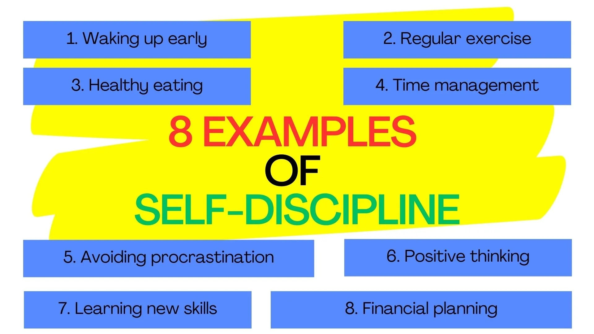 8 Examples of Self-Discipline
