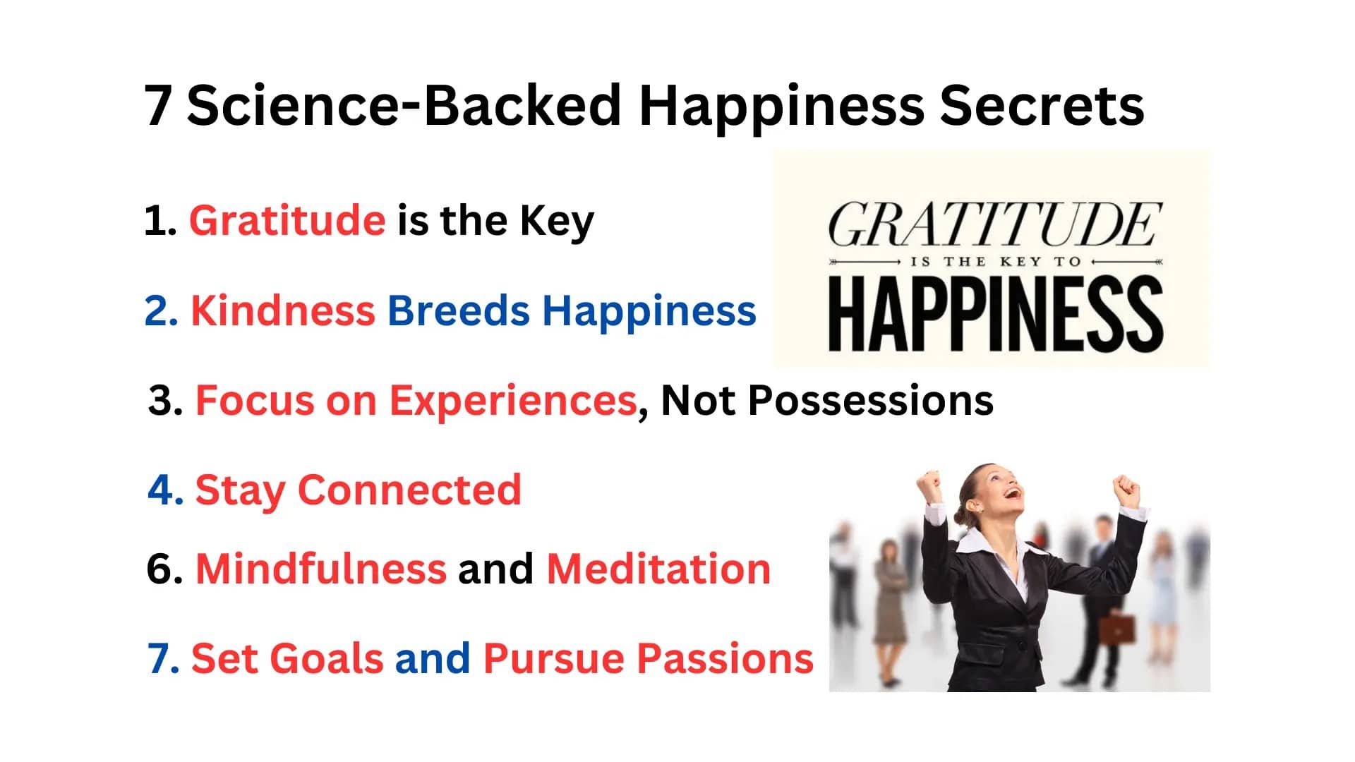 7 Science-Backed Happiness Secrets