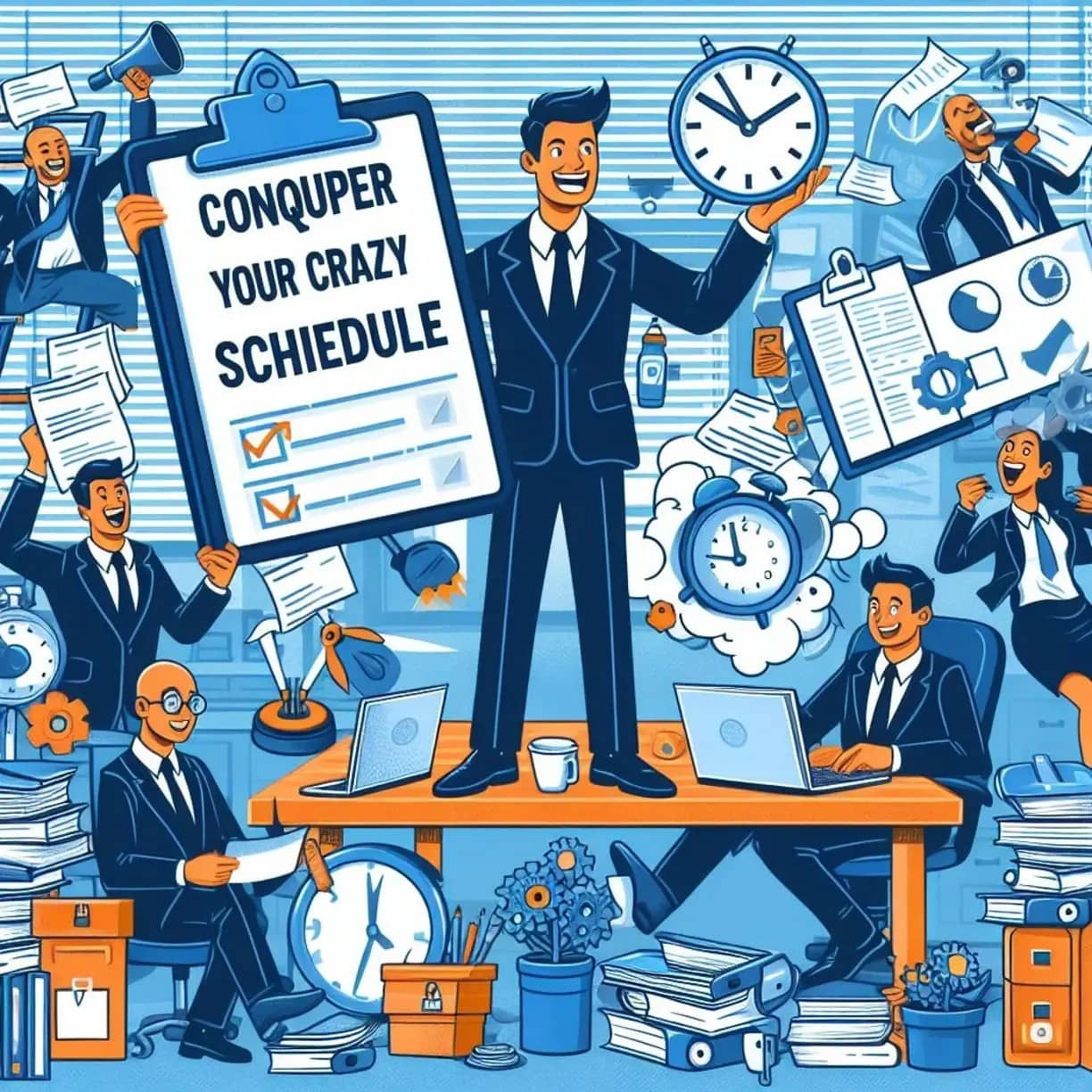 Conquer Your Crazy Schedule: 7 Time Management Hacks for Busy People in 2024