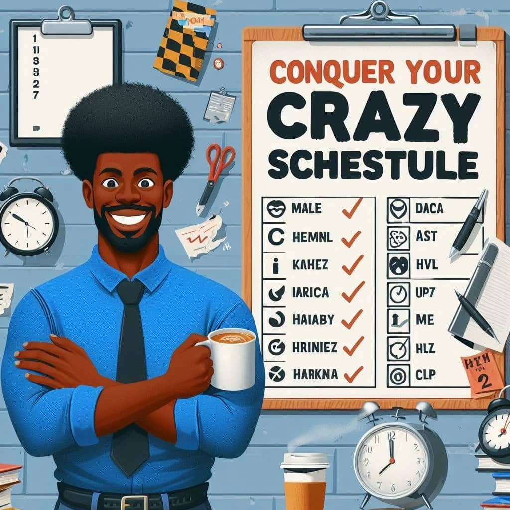 Conquer Your Crazy Schedule: 7 Time Management Hacks for Busy People in 2024