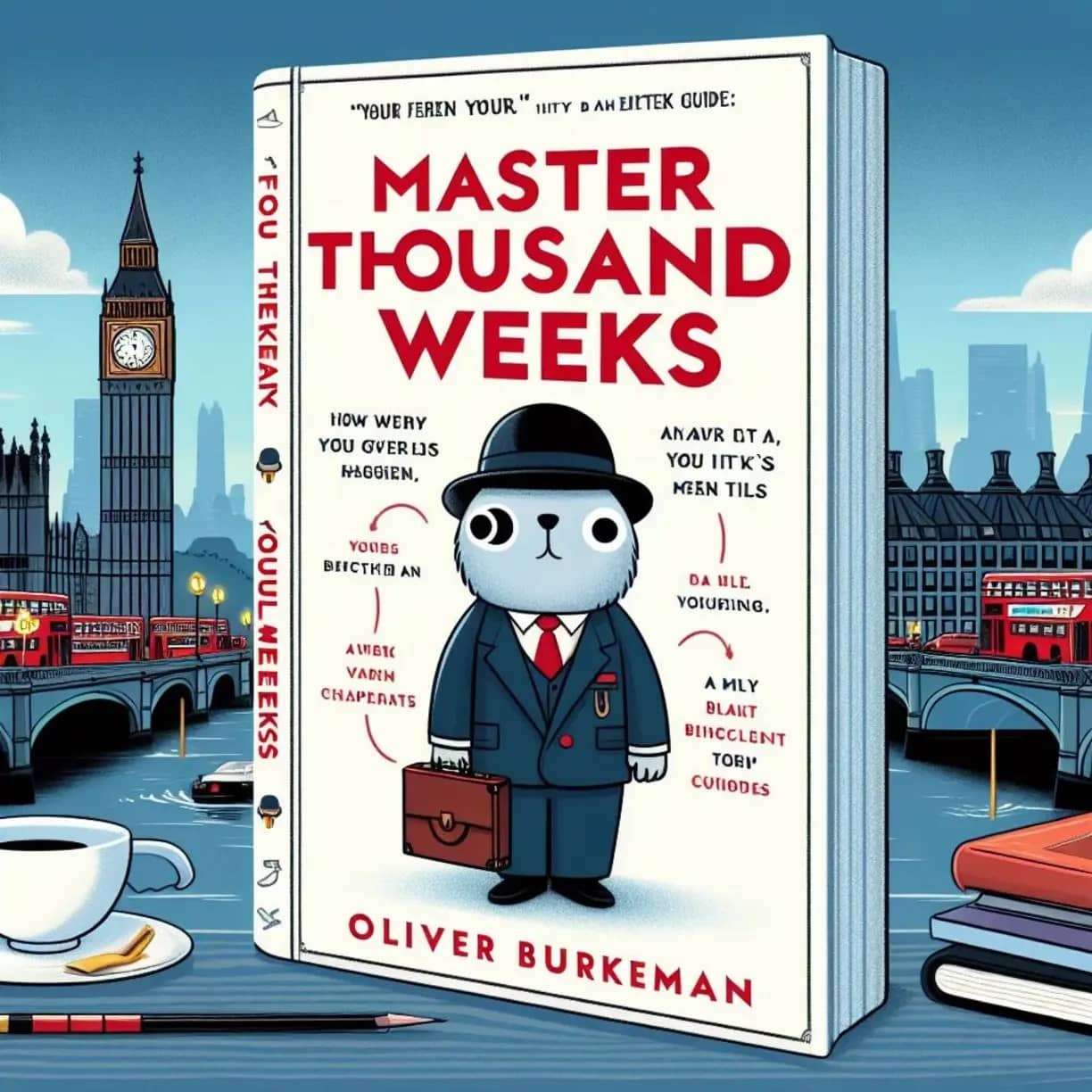 Master Your 4,000 Weeks: A Bite-Sized Guide to "Four Thousand Weeks" by Oliver Burkeman