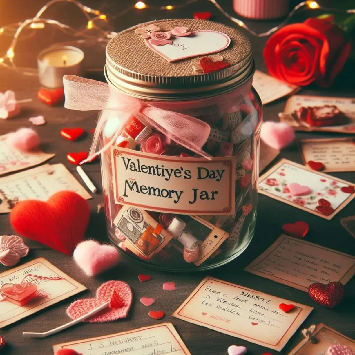 Valentine’s Day Memory Jar Ideas: Cherishing Moments in a Jar